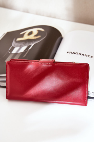 Women's Wallet Made Of Eco Leather Red Kalinessa 2
