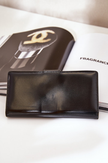 Women's Wallet Made Of Eco Leather Black Kalinessa 2
