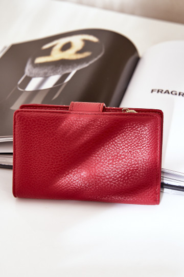 Ladies Wallet Made Of Eco Leather Red Isamille 2
