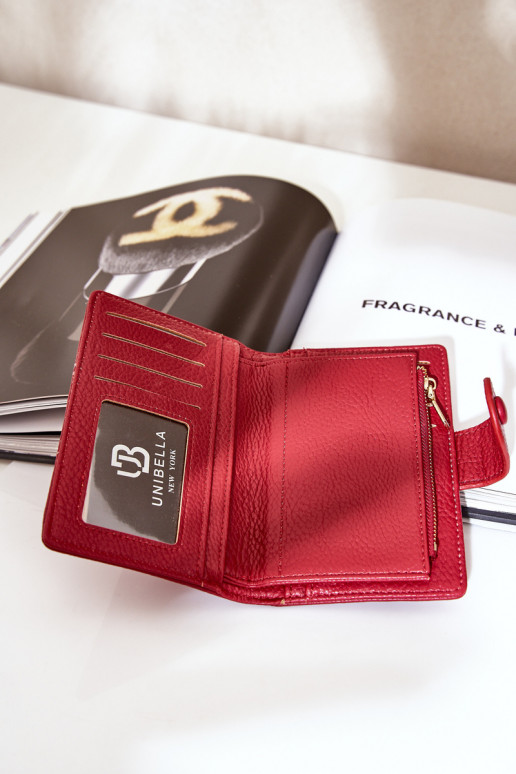 Ladies Wallet Made Of Eco Leather Red Isamille