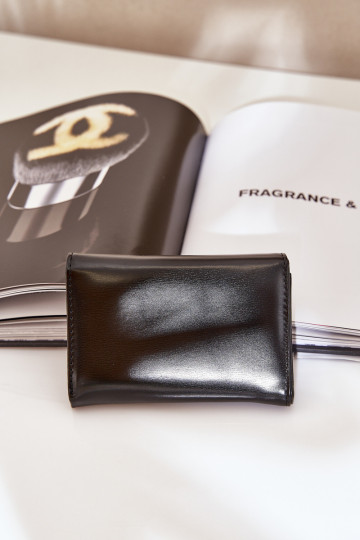 Lacquered Women's Wallet Black Rahner 2