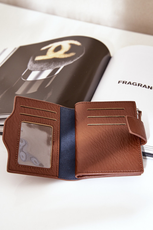 Women's Eco Leather Wallet Brown Jezorea Women's Eco Leather Wallet Brown Jezorea