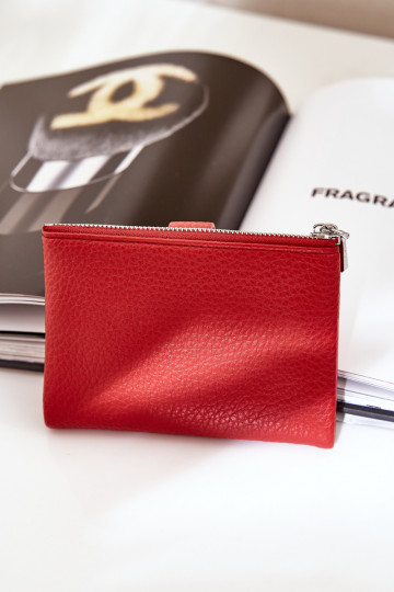 Eco Leather Women's Wallet Red Bronica 2