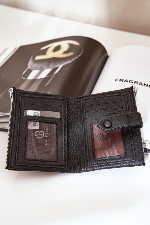 Eco Leather Women's Wallet Black Bronica