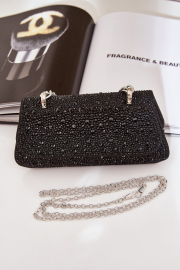 Embellished Evening Bag Black Kariti 2