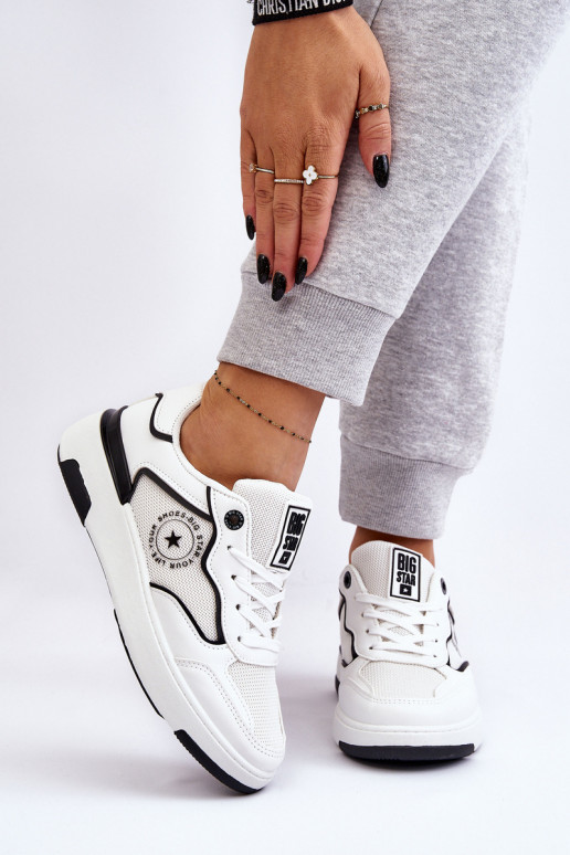 Women's Sports Shoes Big Star LL274440 Black and white Women's Sports Shoes Big Star LL274440 Black and white