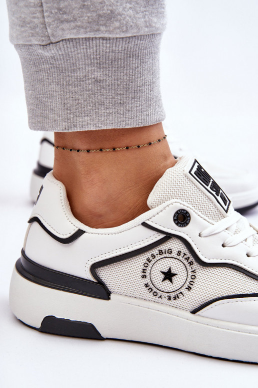 Women's Sports Shoes Big Star LL274440 Black and white Women's Sports Shoes Big Star LL274440 Black and white