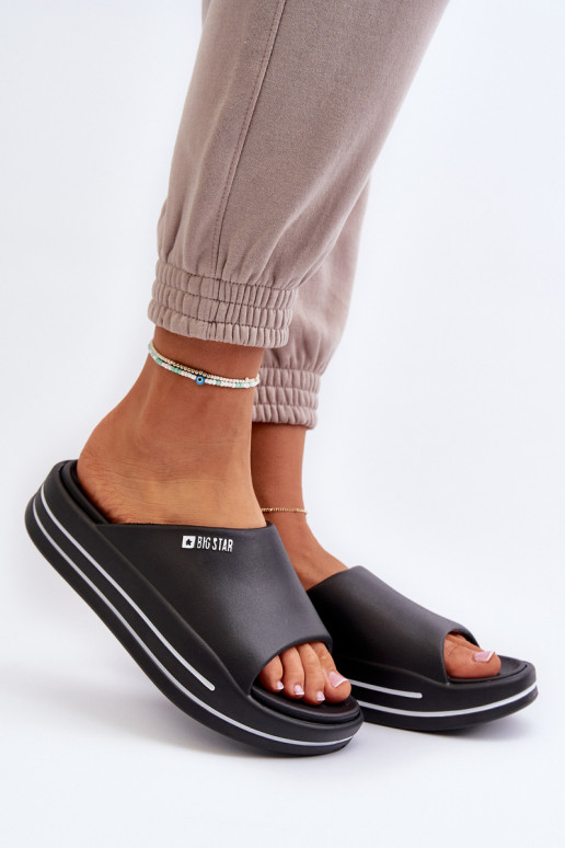 Women's Platform Sandals Big Star NN274A037 Black