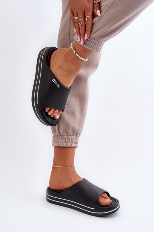 Women's Platform Sandals Big Star NN274A037 Black