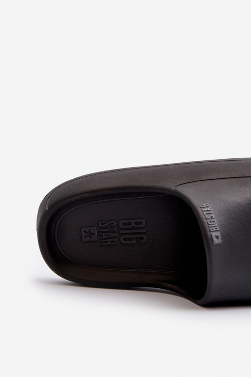 Light Women's Flip Flops Big Star NN274A042 Black