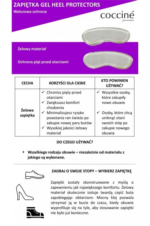 Coccine Gel Heel Protectors 