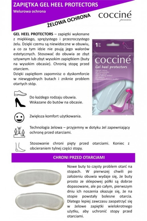 Coccine Gel Heel Protectors 