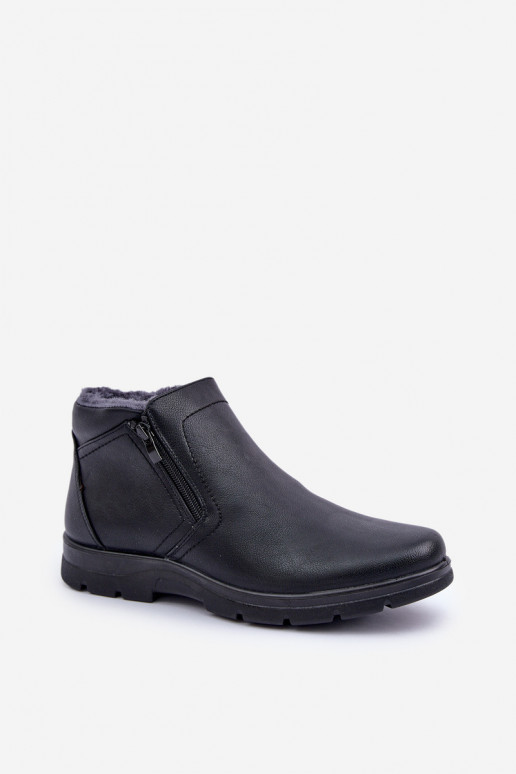 Warm Men's Boots Made Of Eco Leather... Warm Men's Boots Made Of Eco Leather...