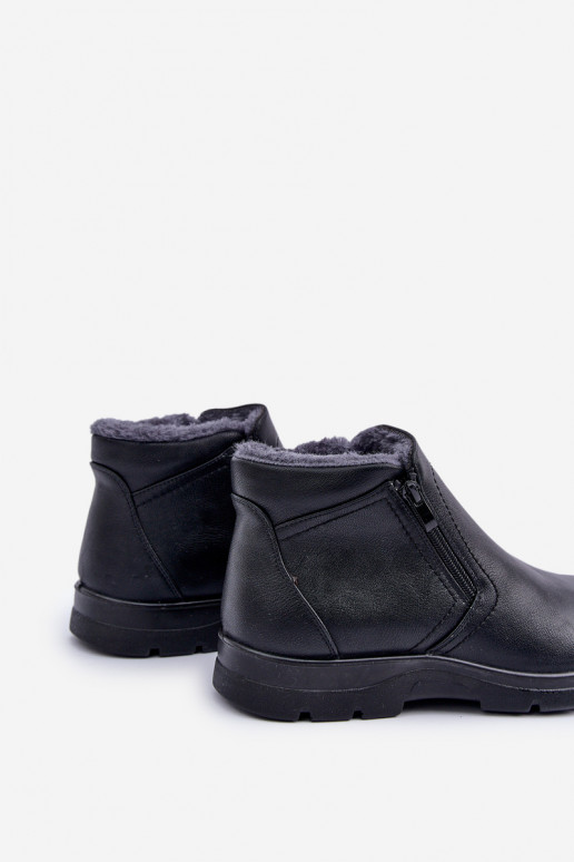 Warm Men's Boots Made Of Eco Leather... Warm Men's Boots Made Of Eco Leather...