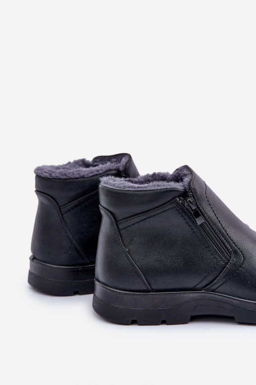 Warm Men's Boots Made Of Eco Leather... Warm Men's Boots Made Of Eco Leather...