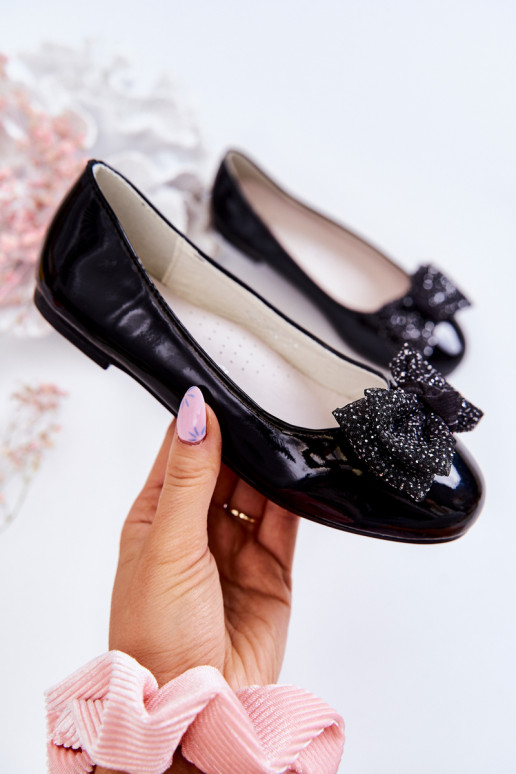 lakovan baler nky s mašl Black Zolly lakovan baler nky s mašl Black Zolly