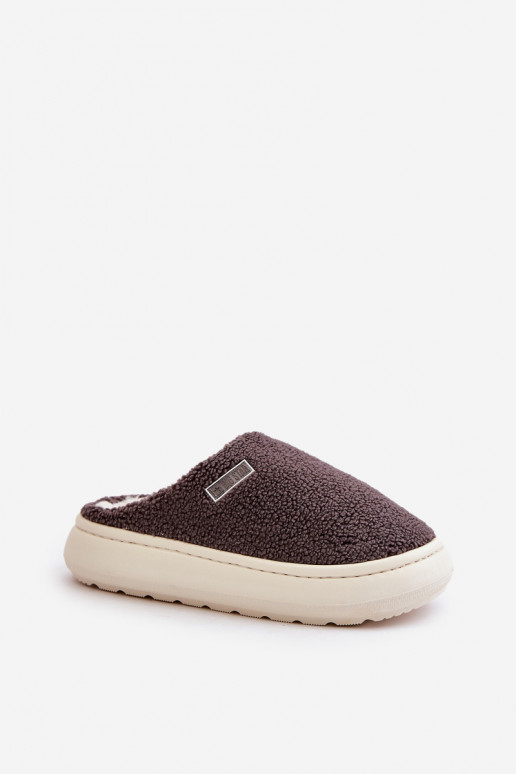 Warm Slippers On Thick Sole Big Star... Warm Slippers On Thick Sole Big Star...