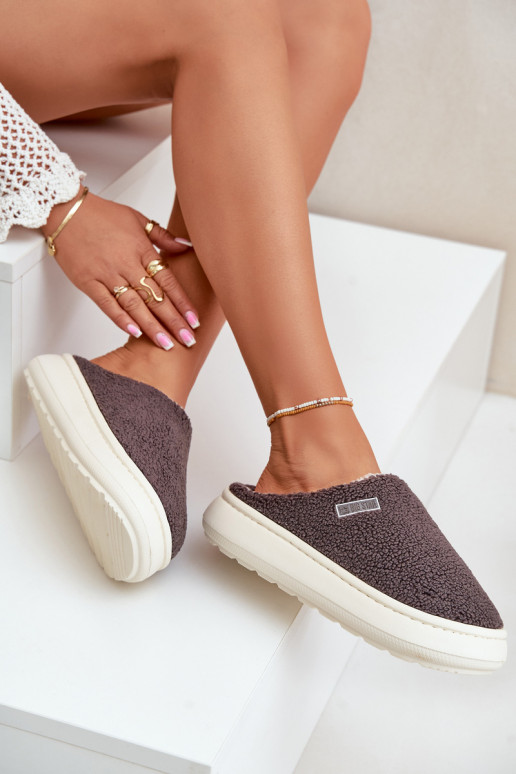 Warm Slippers On Thick Sole Big Star... Warm Slippers On Thick Sole Big Star...