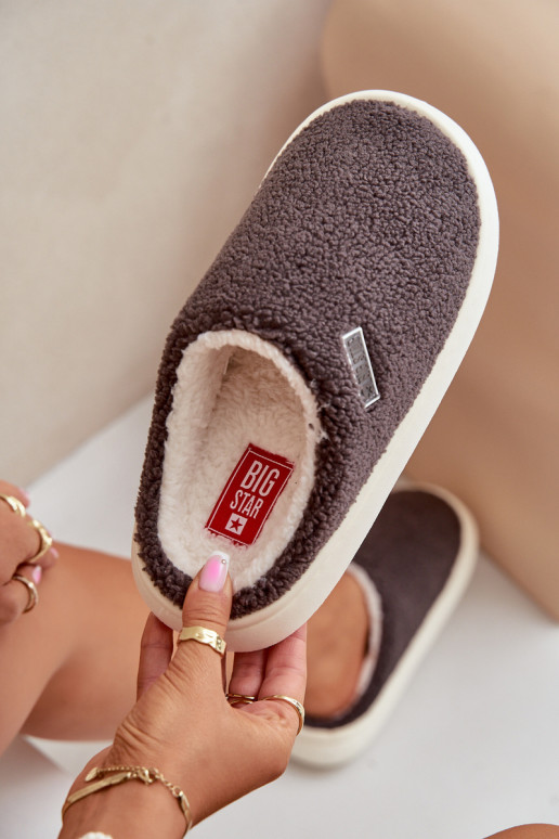 Warm Slippers On Thick Sole Big Star... Warm Slippers On Thick Sole Big Star...