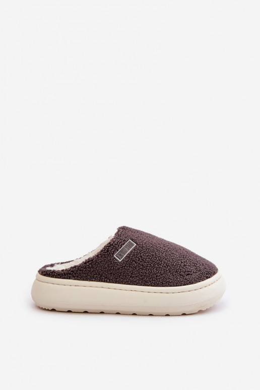 Warm Slippers On Thick Sole Big Star... Warm Slippers On Thick Sole Big Star...