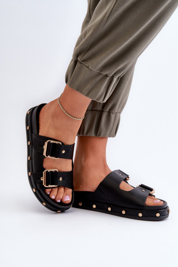 Women's Platform Sandals Big Star NN27402 Black 2