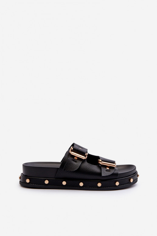 Women's Platform Sandals Big Star NN27402 Black