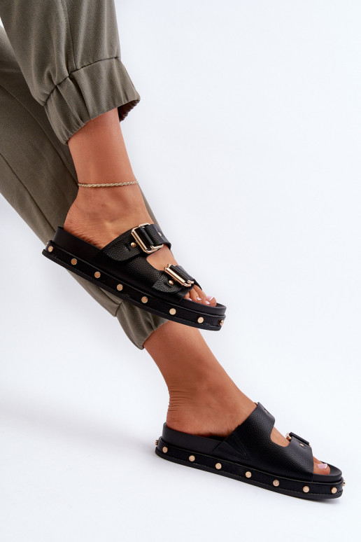 Women's Platform Sandals Big Star NN27402 Black