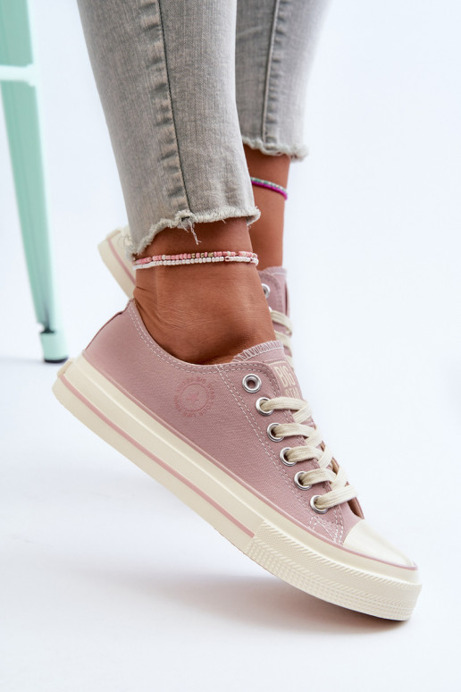 Low Women's Sneakers Big Star NN274270 Pink Low Women's Sneakers Big Star NN274270 Pink