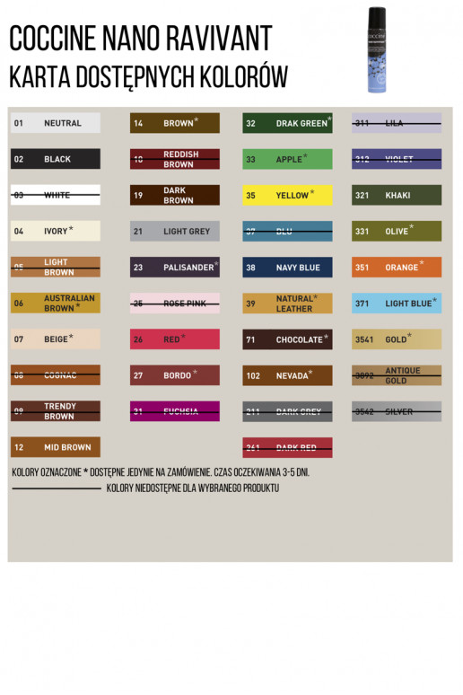 Coccine Pasta Do Pielęgnacji Zamszu i Nubuku Nano Ravvivant Coccine Pasta Do Pielęgnacji Zamszu i Nubuku Nano Ravvivant