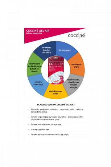 Coccine Women's Gel Air Heel Pads 2