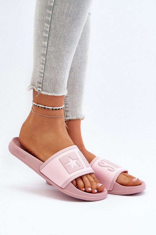 Women's Slippers Big Star NN274A647 Pink
