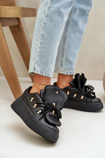 Women's Sneakers On Platform Black Dolistana 2