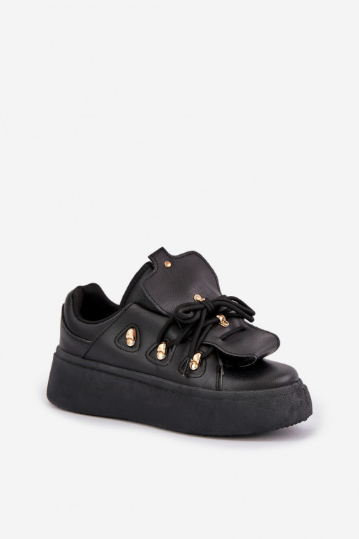 Women's Sneakers On Platform Black Dolistana