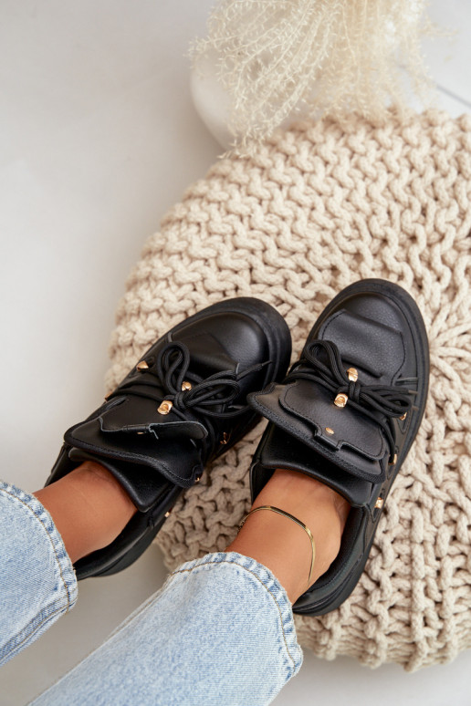 Women's Sneakers On Platform Black Dolistana