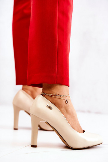 Women s Pumps Beige Campbell 2
