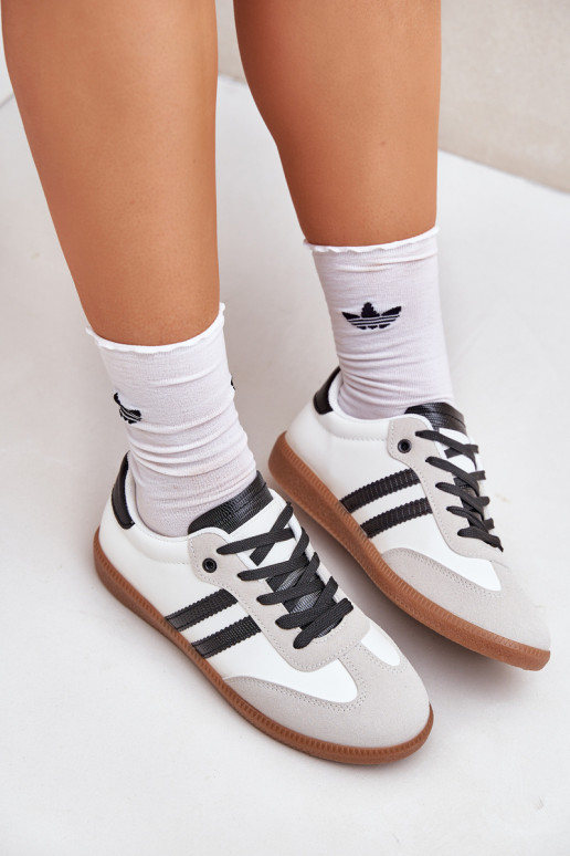 Low Sneakers Women's Black-White Loredis