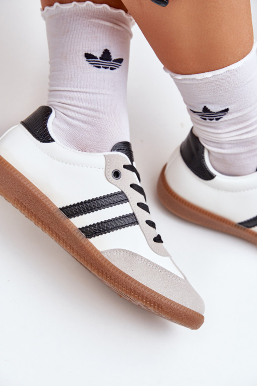 Low Sneakers Women's Black-White Loredis