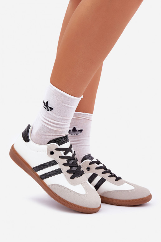 Low Sneakers Women's Black-White Loredis