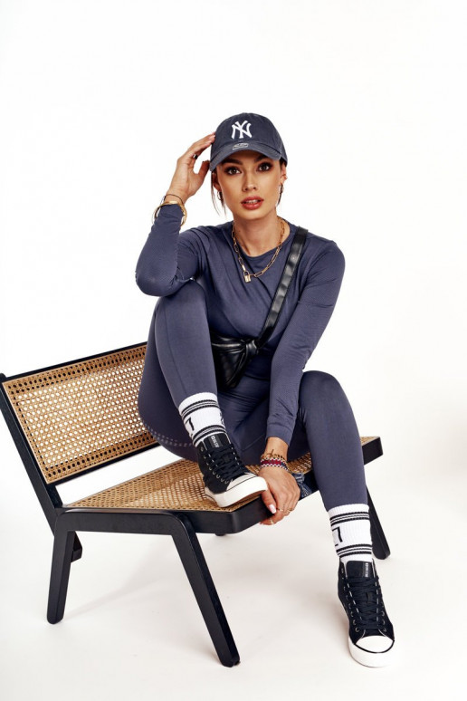 Women's High Sneakers Big Star DD274330 Black