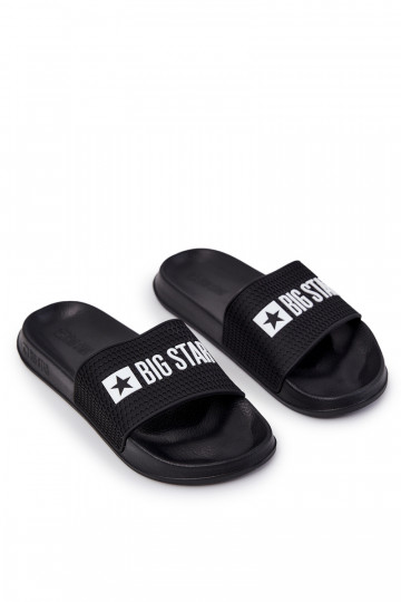Men's slippers Big Star JJ174505 Black 2