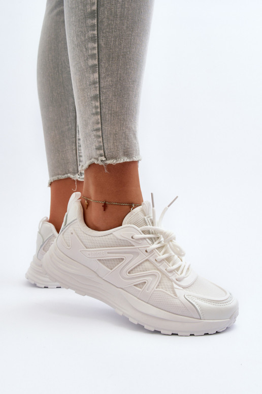 Sneakersy damskie Big Star NN274A084 Białe