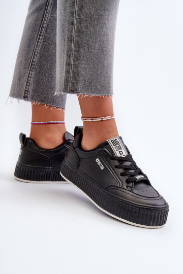 Women's Platform Sneakers Big Star NN274255 Black 2