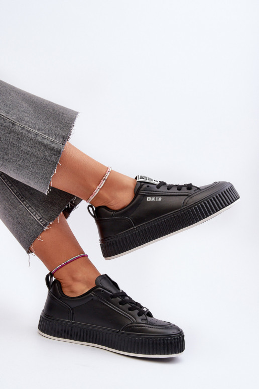 Women's Platform Sneakers Big Star NN274255 Black