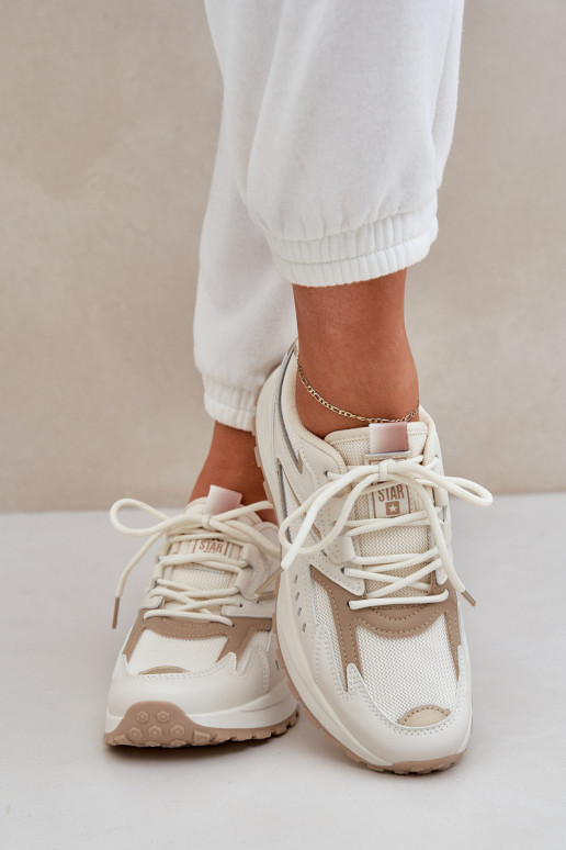 Ladies Sports Shoes Big Star NN274A096 HI-POLY SYSTEM Beige