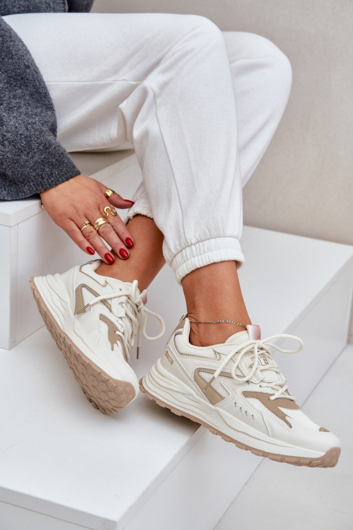 Ladies Sports Shoes Big Star NN274A096 HI-POLY SYSTEM Beige