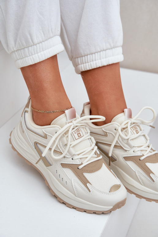 Ladies Sports Shoes Big Star NN274A096 HI-POLY SYSTEM Beige