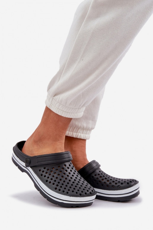 Lightweight Foam Ladies Slippers Black Ardanica Lightweight Foam Ladies Slippers Black Ardanica