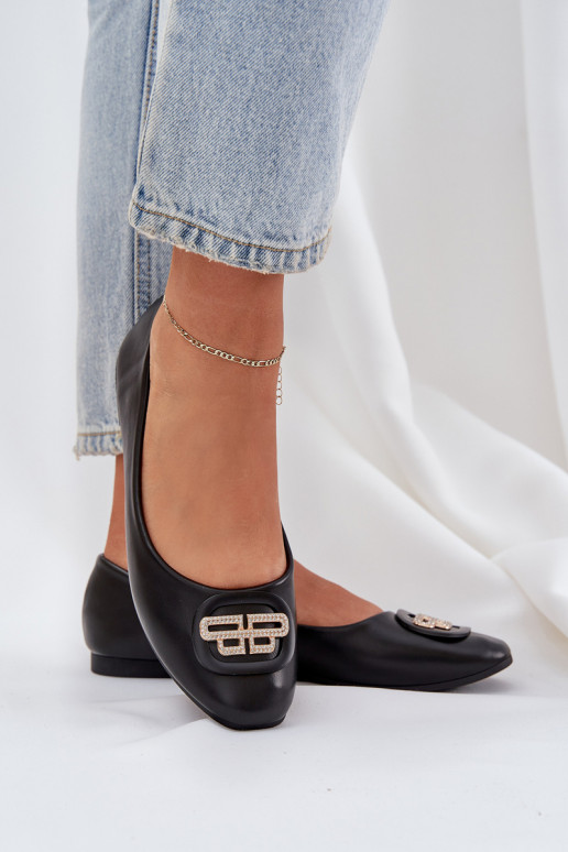 Flats With Decoration Black Ainoria