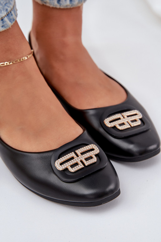 Flats With Decoration Black Ainoria