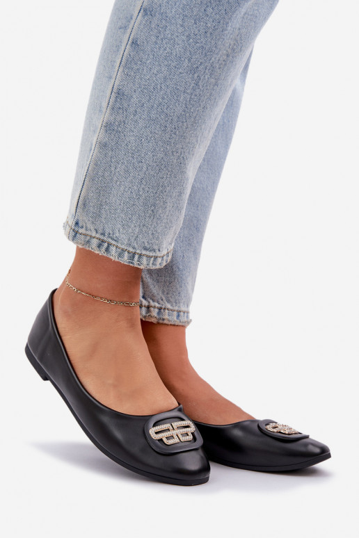 Flats With Decoration Black Ainoria
